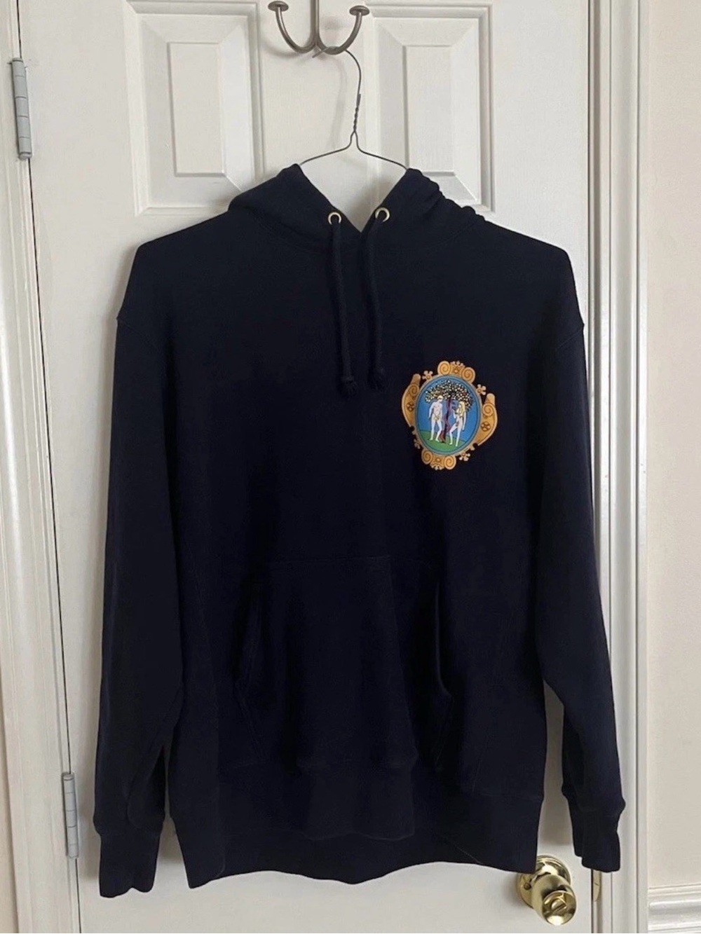 Rowing Blazers Navy Blue Adam & Eve Hoodie XL
